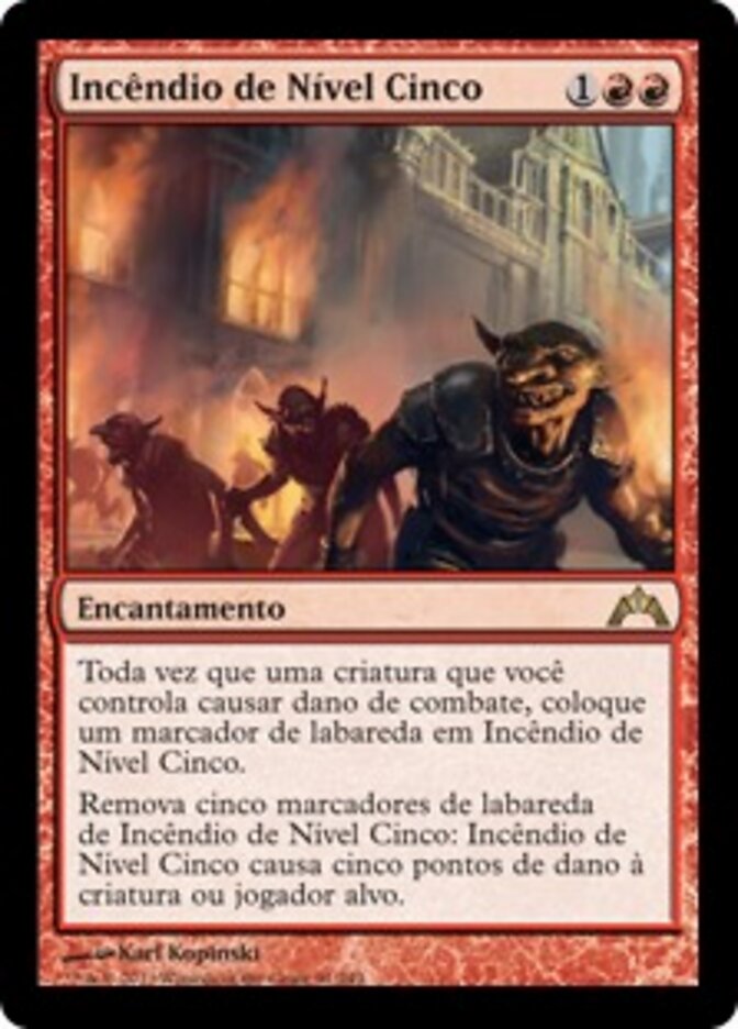 Incêndio de Nível Cinco - Gatecrash