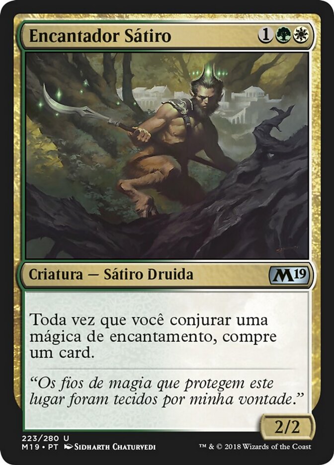 Encantador Sátiro - Core Set 2019