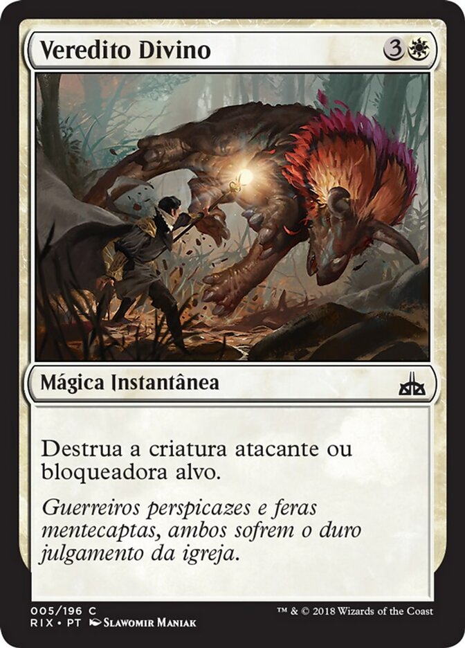 Veredito Divino - Rivals of Ixalan