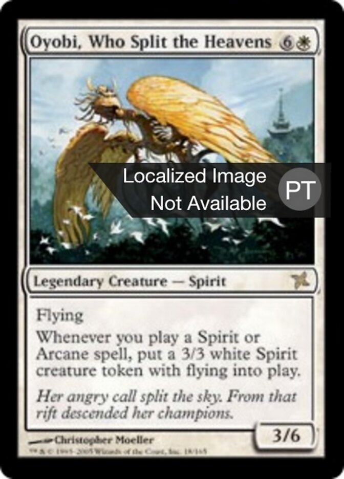 Oyobi, A que Rompeu o Céu - Betrayers of Kamigawa