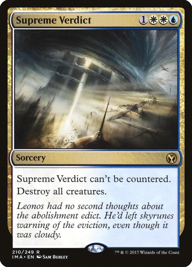 Supreme Verdict - Iconic Masters