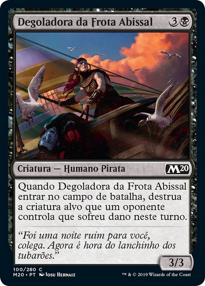 Degoladora da Frota Abissal - Core Set 2020