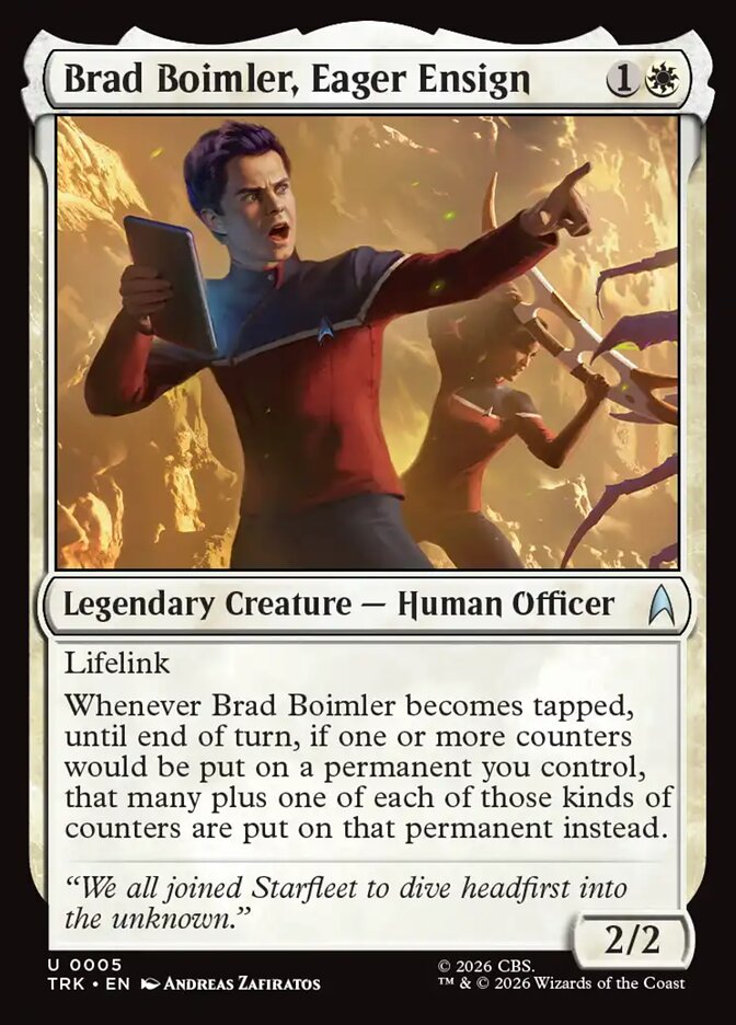 Brad Boimler, Eager Ensign - Star Trek