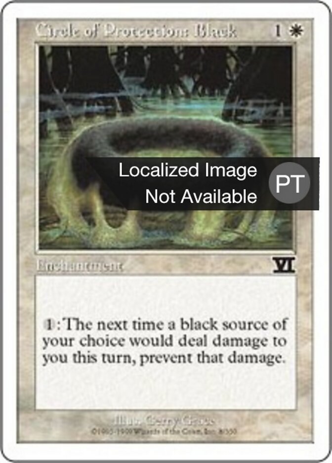 Círculo de Proteção: Preto - Classic Sixth Edition