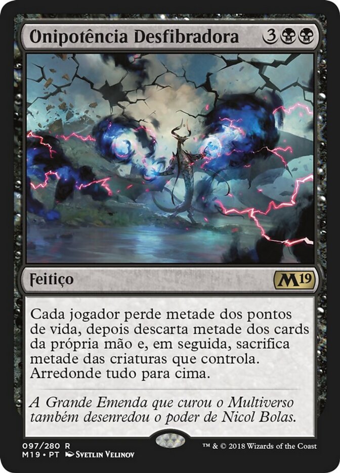 Onipotência Desfibradora - Core Set 2019