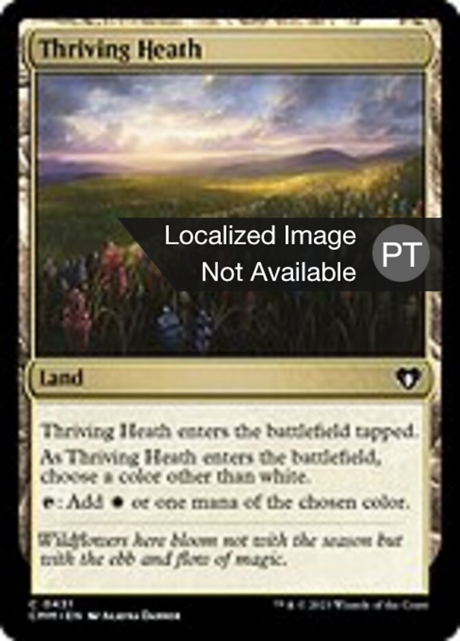 Charneca Vicejante - Commander Masters
