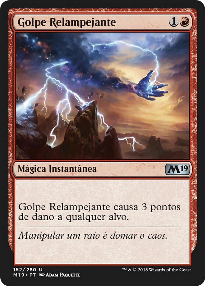 Golpe Relampejante - Core Set 2019