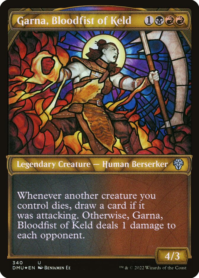 Garna, Bloodfist of Keld - Dominaria United