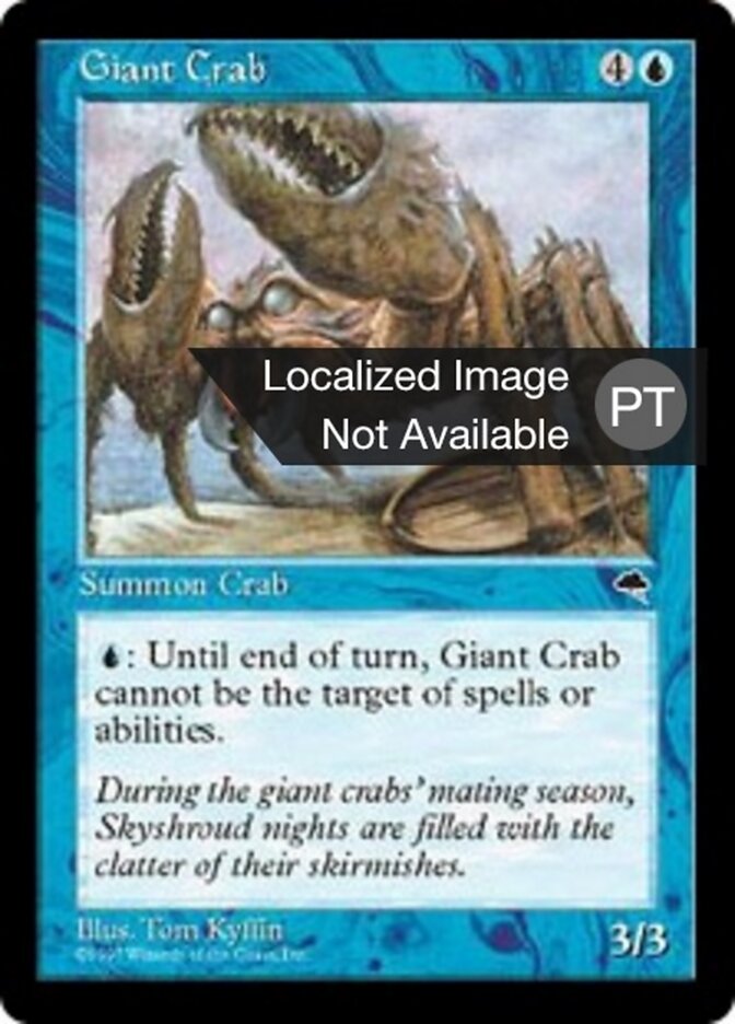 Caranguejo Gigante - Tempest