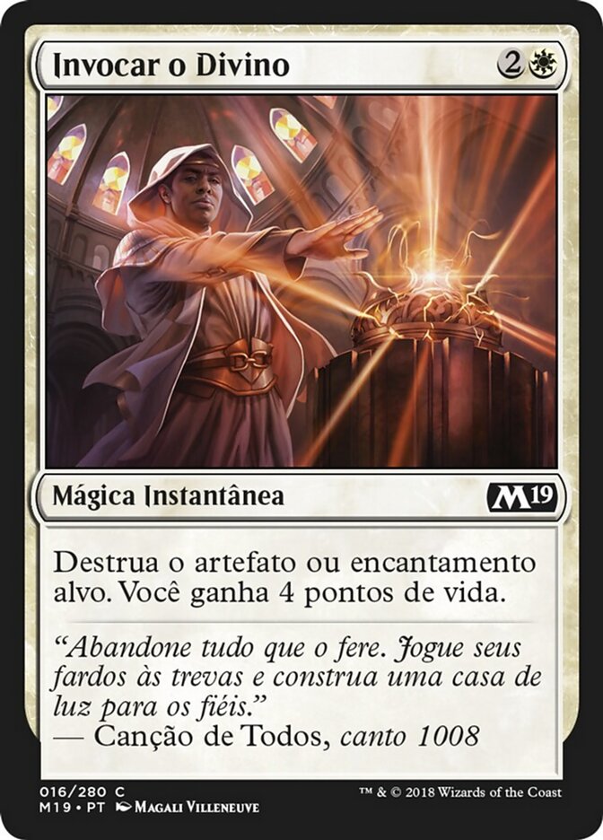 Invocar o Divino - Core Set 2019