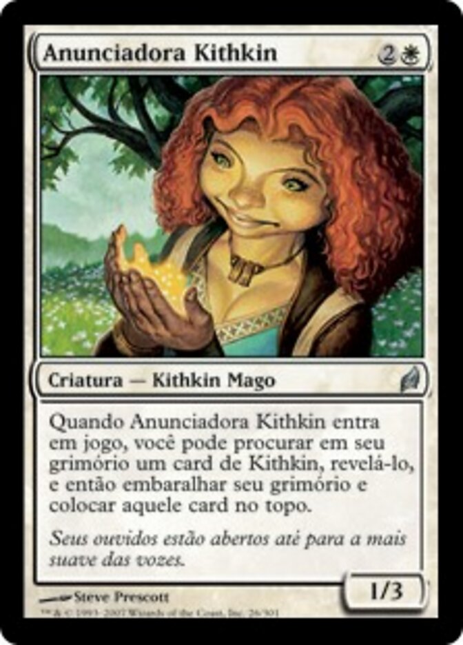 Anunciadora Kithkin - Lorwyn