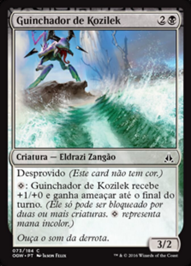 Guinchador de Kozilek - Oath of the Gatewatch