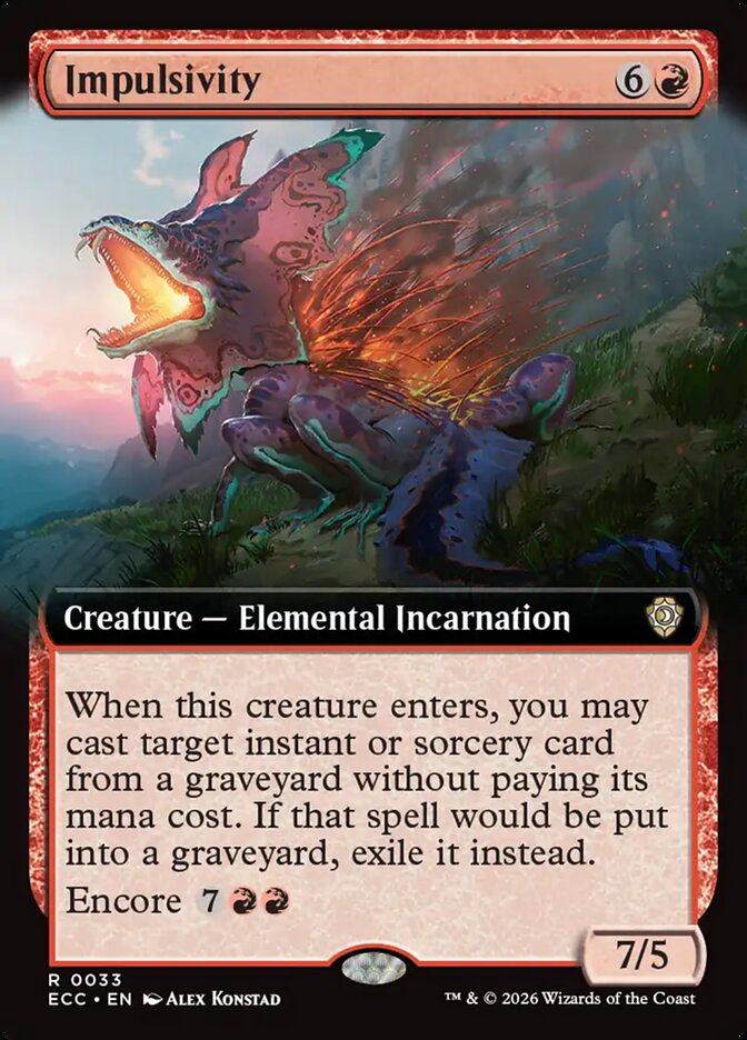 Impulsivity - Lorwyn Eclipsed Commander