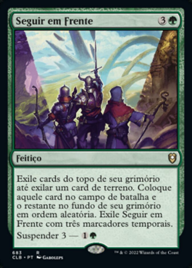 Seguir em Frente - Commander Legends: Battle for Baldur's Gate