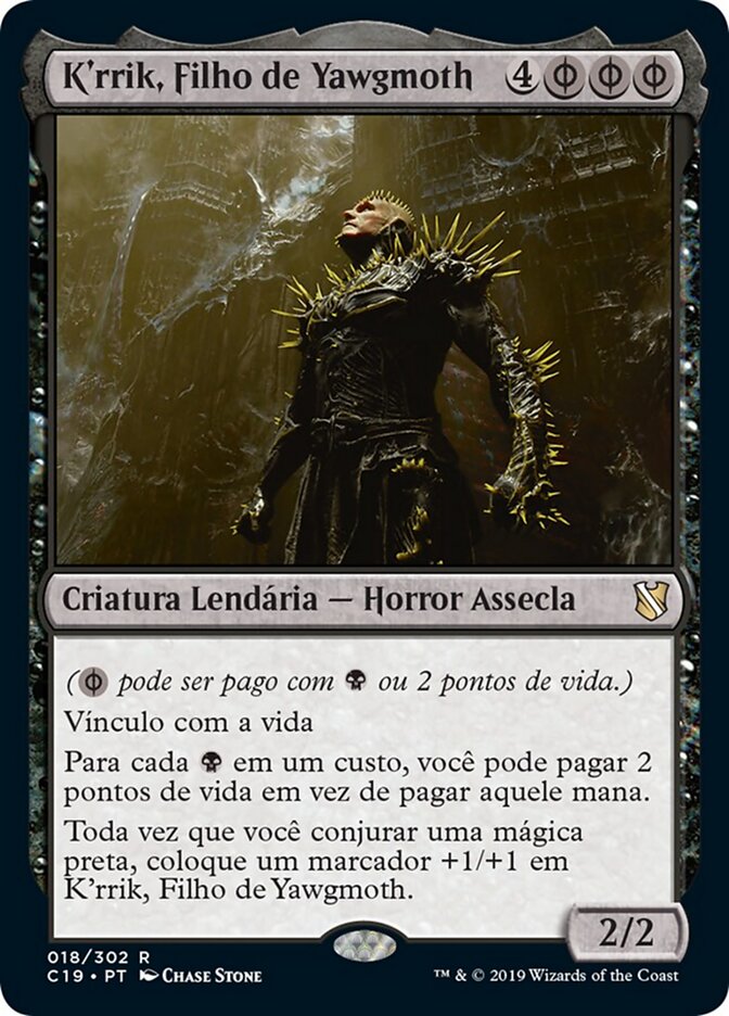 K'rrik, Filho de Yawgmoth - Commander 2019