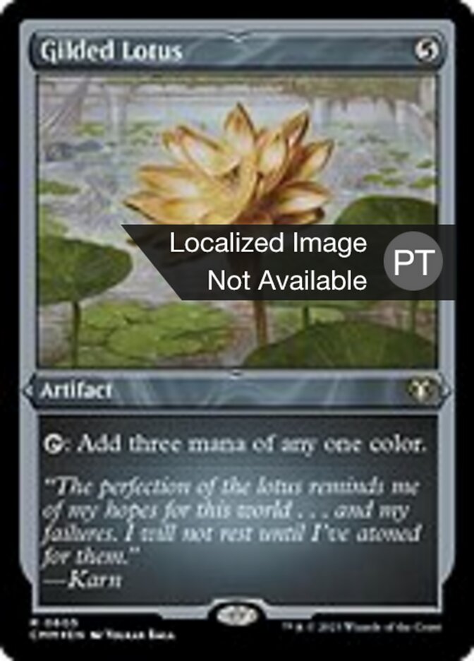 Lótus Engalanada - Commander Masters