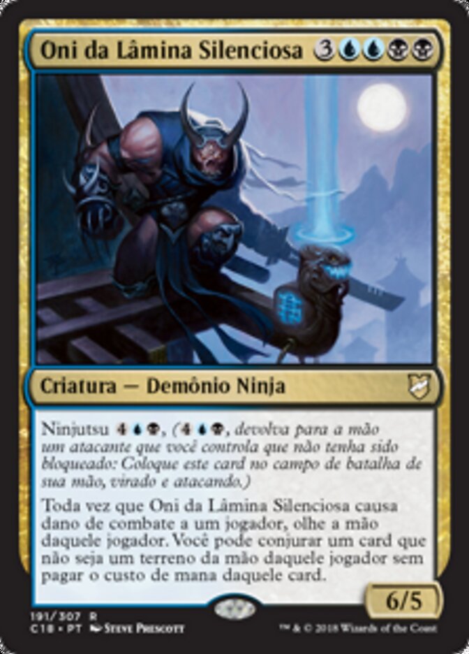 Oni da Lâmina Silenciosa - Commander 2018
