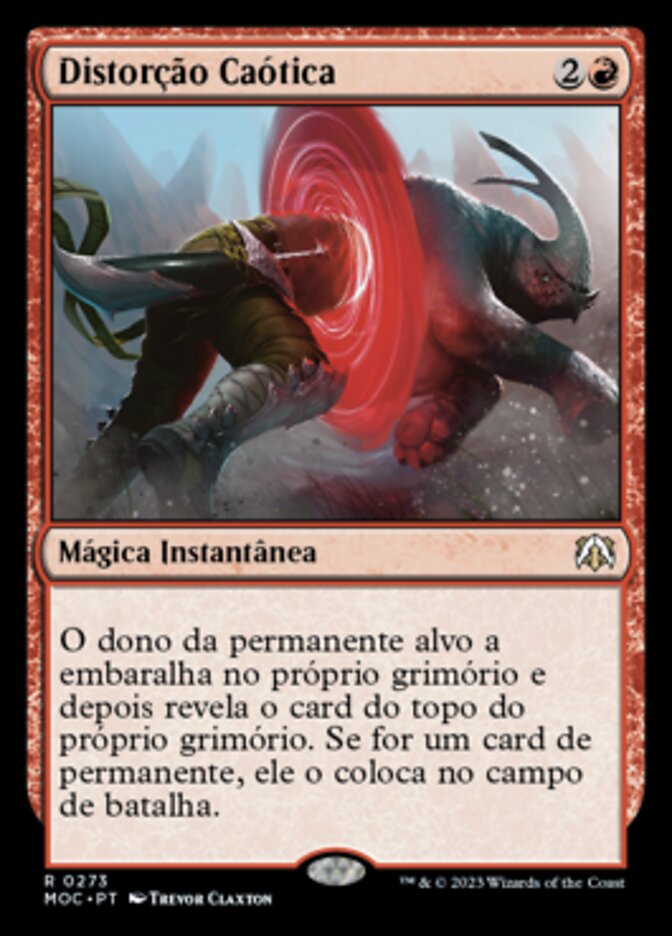 Distorção Caótica - March of the Machine Commander