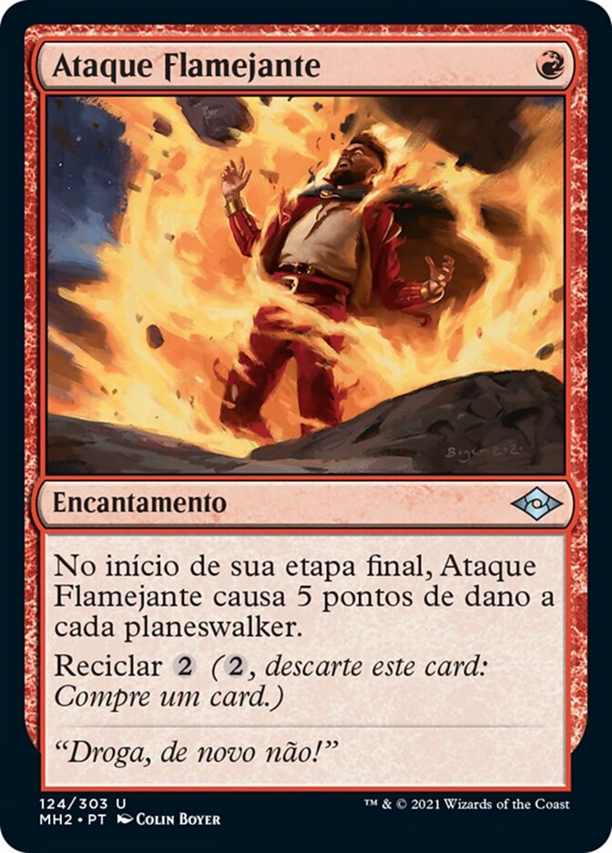 Ataque Flamejante - Modern Horizons 2