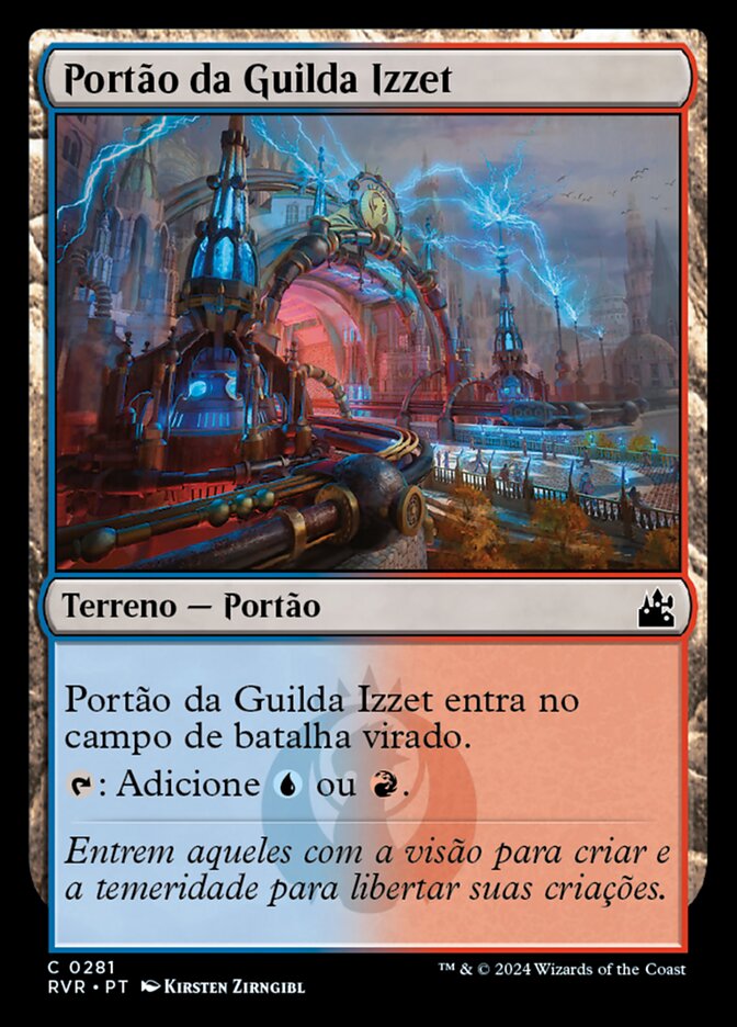 Portão da Guilda Izzet - Ravnica Remastered