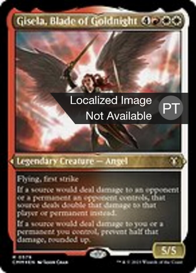 Gisela, Espadachim dos Noite Dourada - Commander Masters