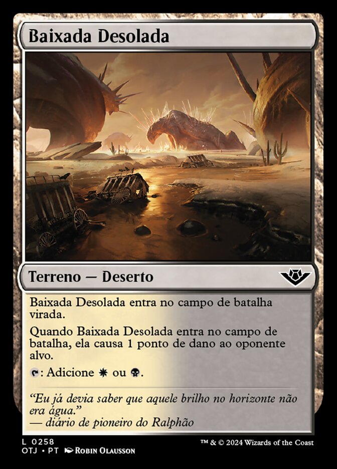 Baixada Desolada - Outlaws of Thunder Junction