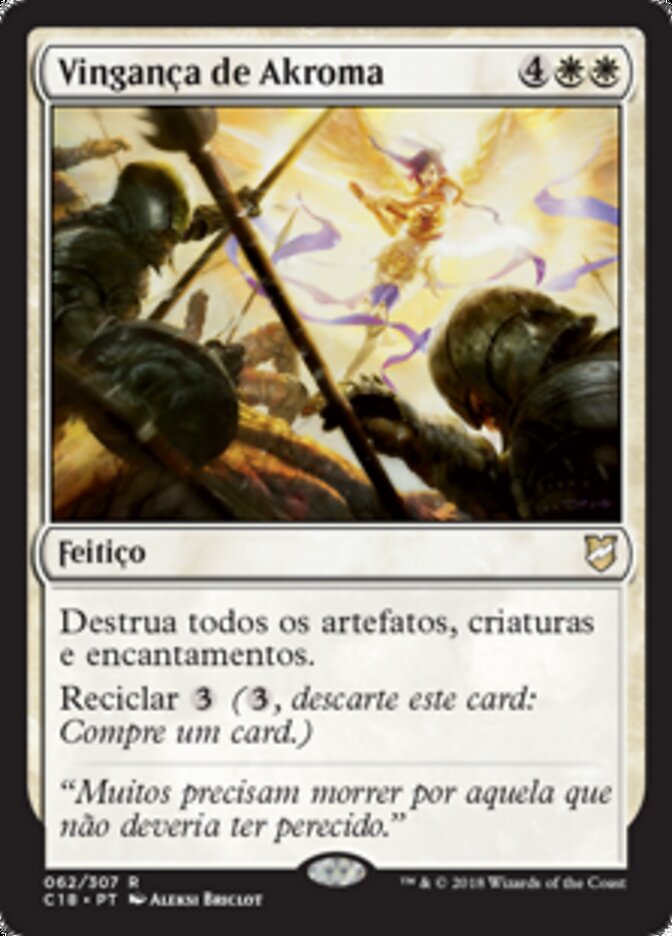 Vingança de Akroma - Commander 2018