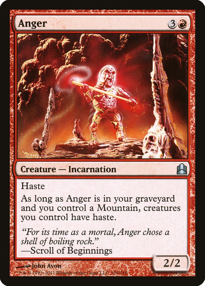 Anger - Commander 2011