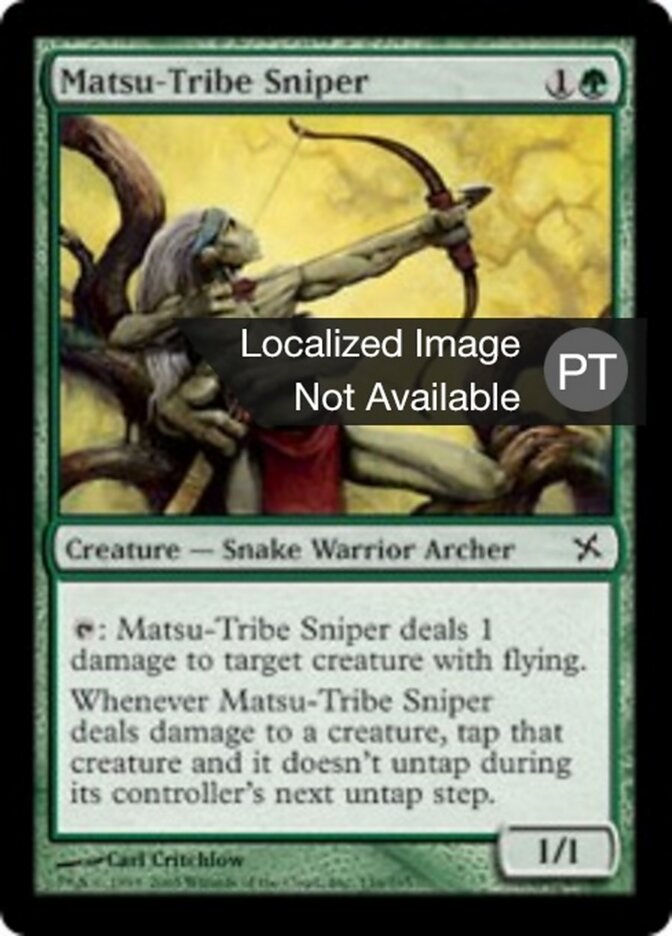 Atirador da Tribo Matsu - Betrayers of Kamigawa