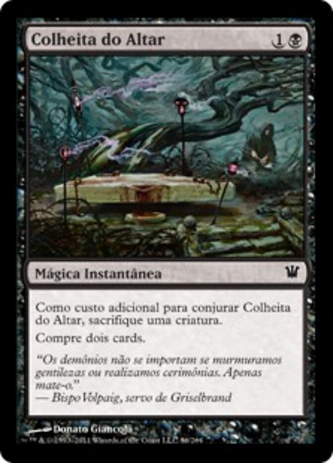 Colheita do Altar - Innistrad