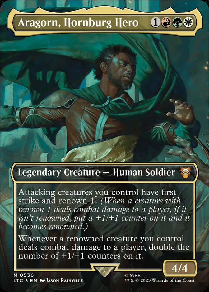 Aragorn, Hornburg Hero - Tales of Middle-earth Commander