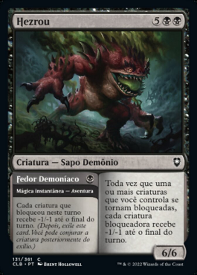 Hezrou // Demonic Stench - Commander Legends: Battle for Baldur's Gate