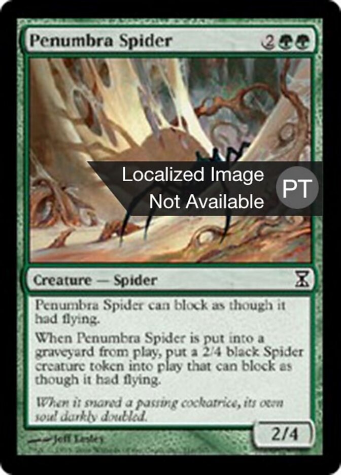 Aranha da Penumbra - Time Spiral