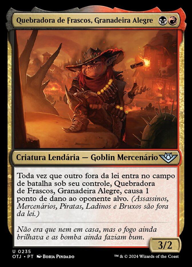 Quebradora de Frascos, Granadeira Alegre - Outlaws of Thunder Junction
