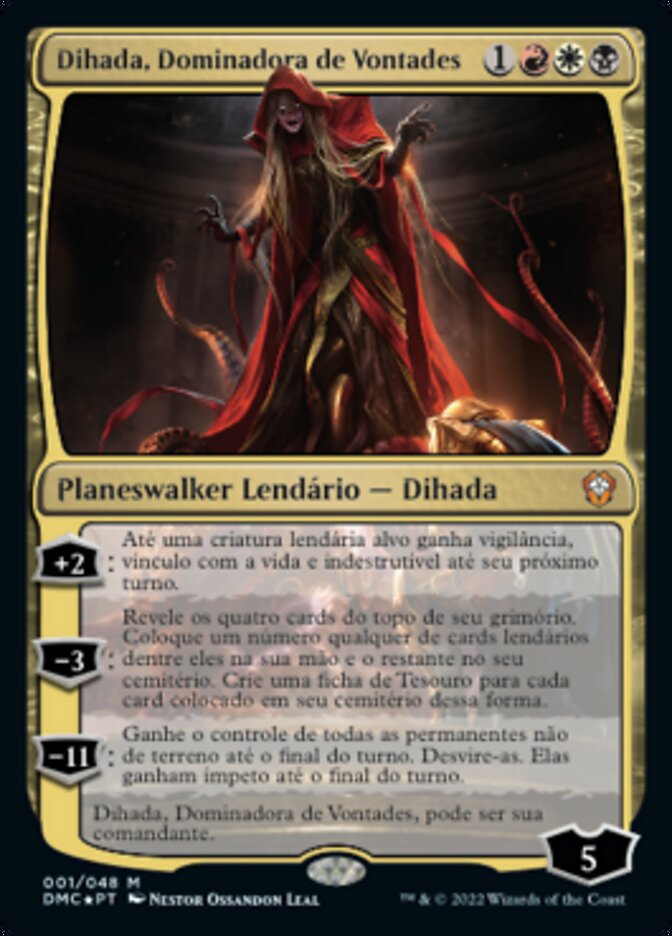 Dihada, Dominadora de Vontades - Dominaria United Commander