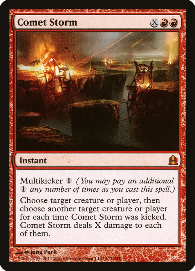 Comet Storm - Commander 2011
