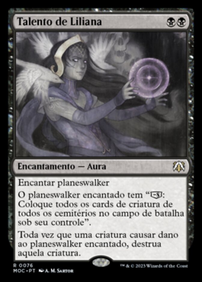 Talento de Liliana - March of the Machine Commander