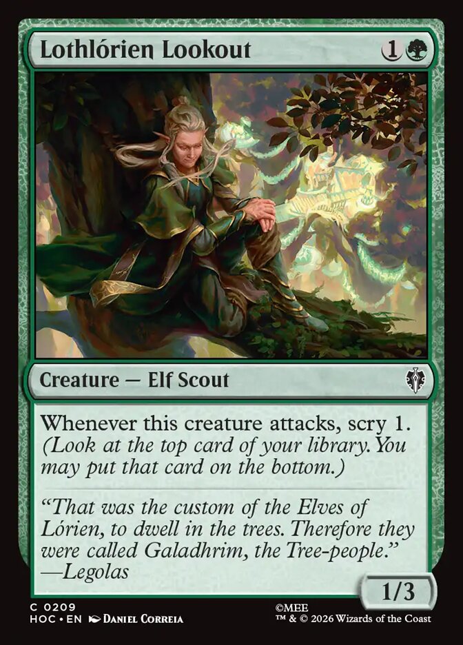 Lothlórien Lookout - The Hobbit Eternal