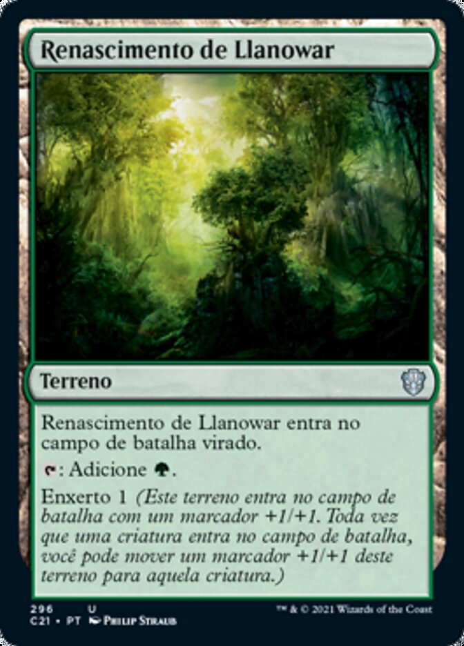 Renascimento de Llanowar - Commander 2021