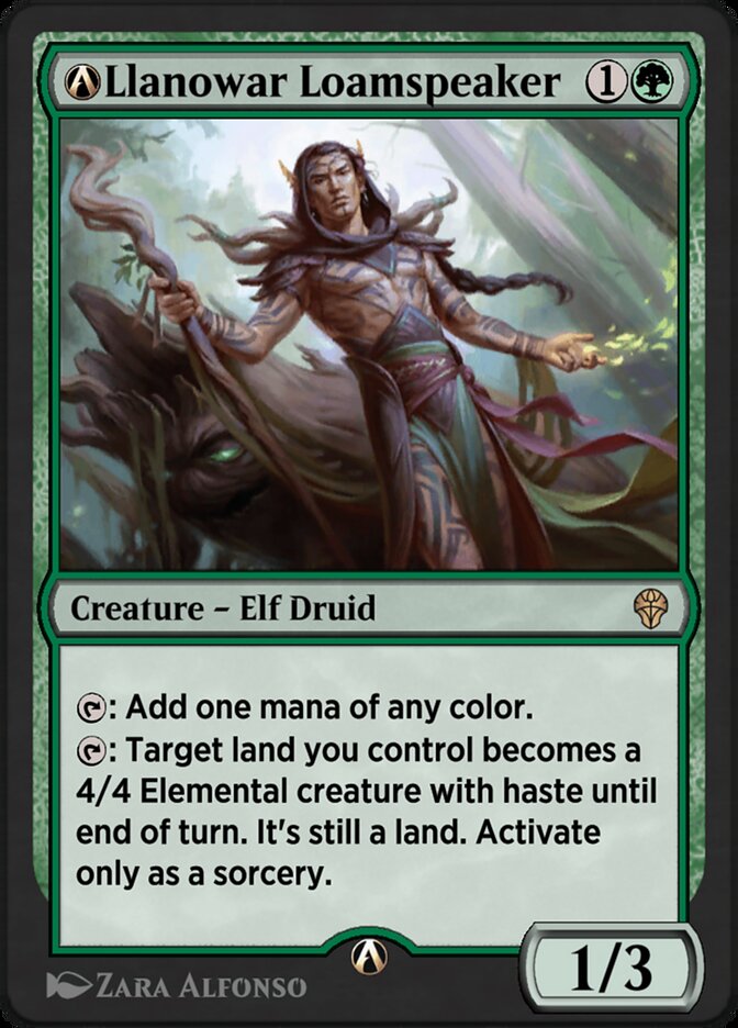 A-Llanowar Loamspeaker - Dominaria United