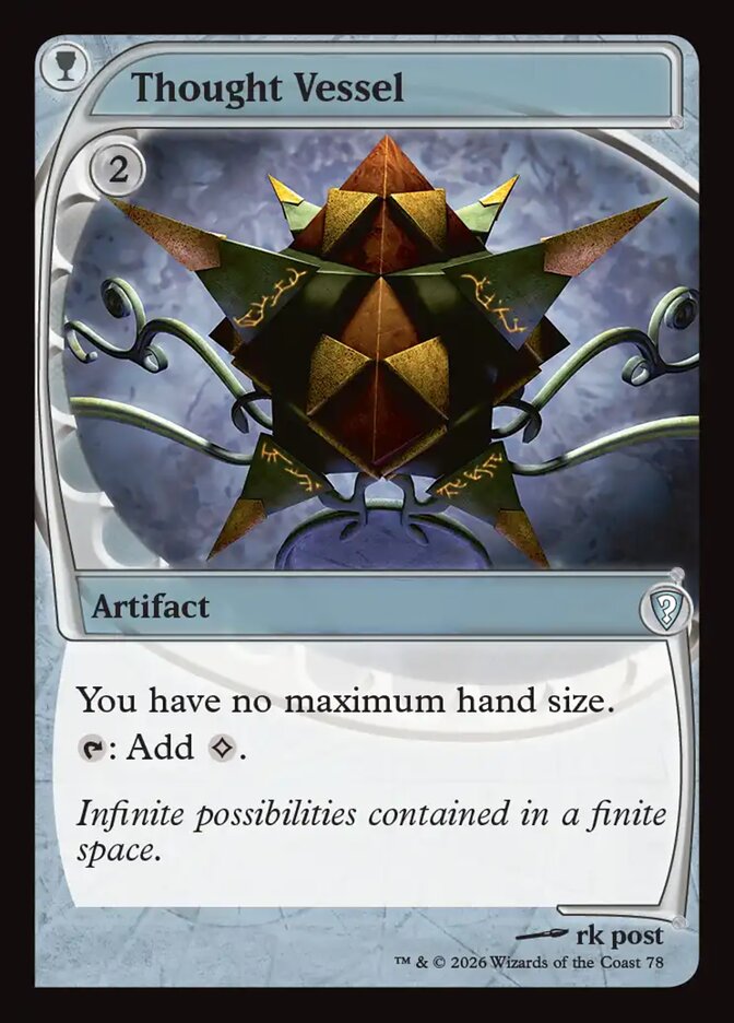 Thought Vessel - Mystery Booster Commander Edition