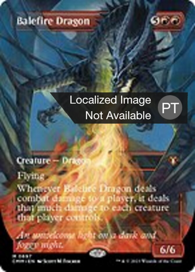 Dragão Pira Funesta - Commander Masters