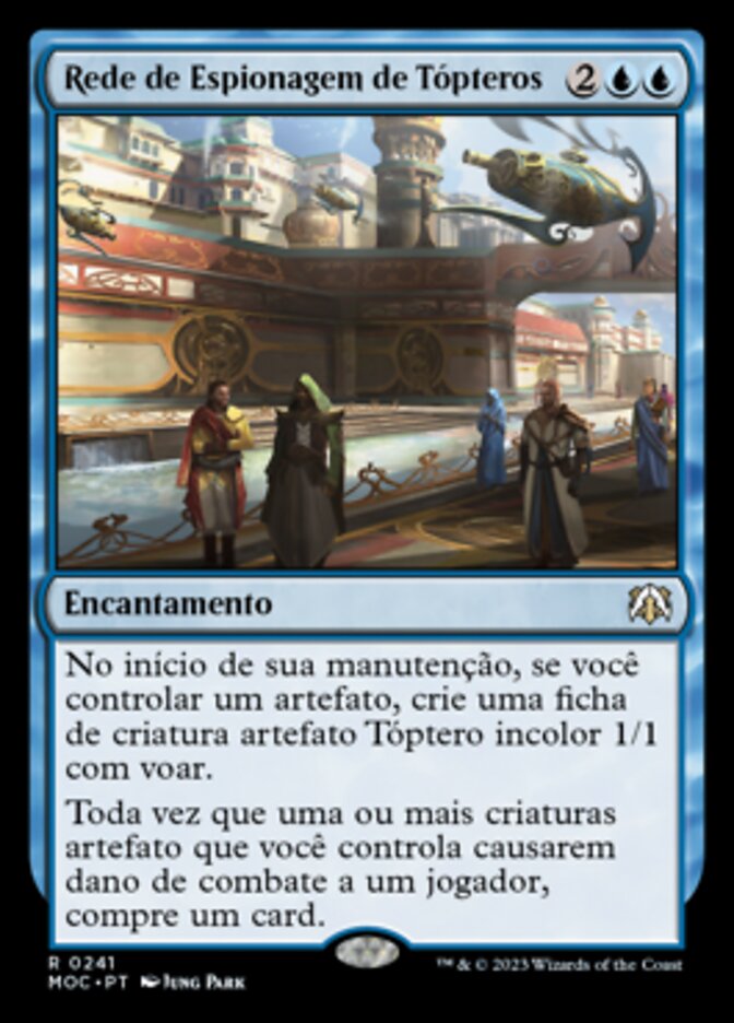 Rede de Espionagem de Tópteros - March of the Machine Commander