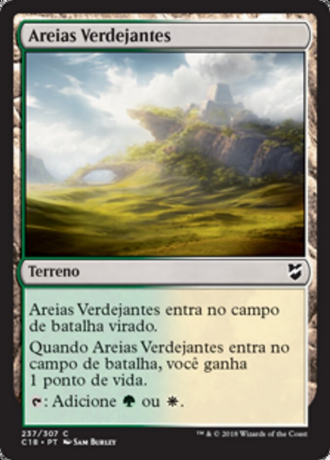 Areias Verdejantes - Commander 2018