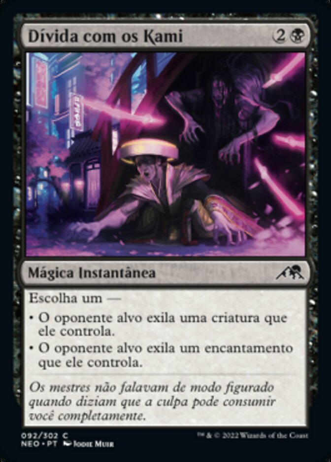 Dívida com os Kami - Kamigawa: Neon Dynasty