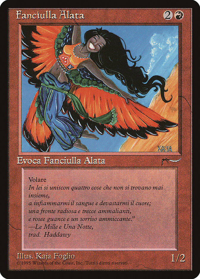 Fanciulla Alata - Rinascimento
