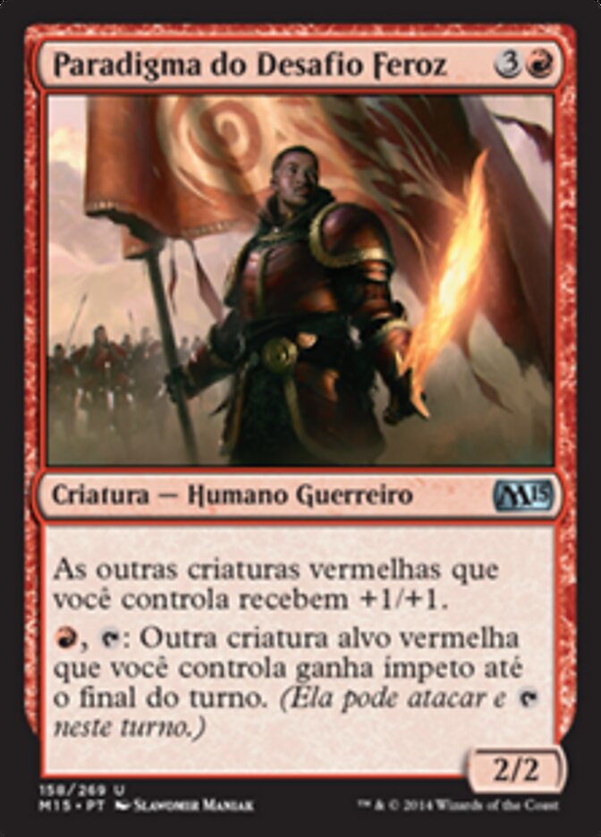 Paradigma do Desafio Feroz - Magic 2015