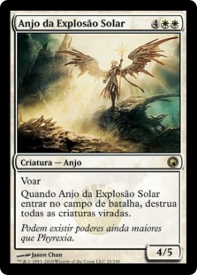 Anjo da Explosão Solar - Scars of Mirrodin