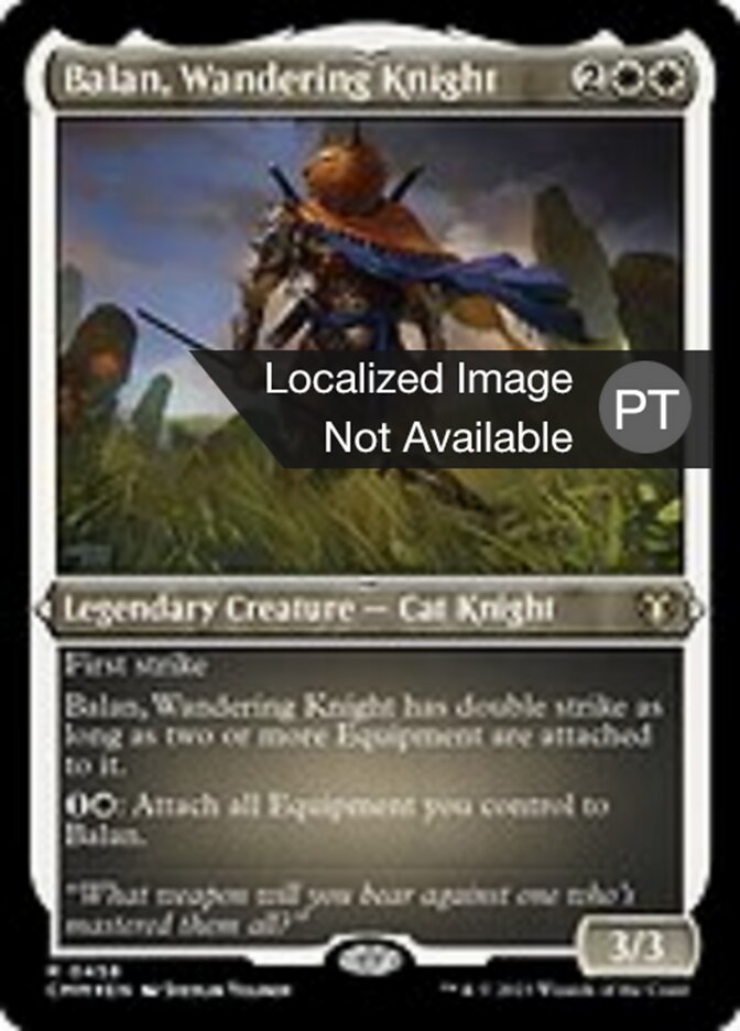 Balan, Cavaleira Errante - Commander Masters