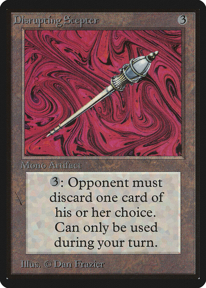 Disrupting Scepter - Limited Edition Beta
